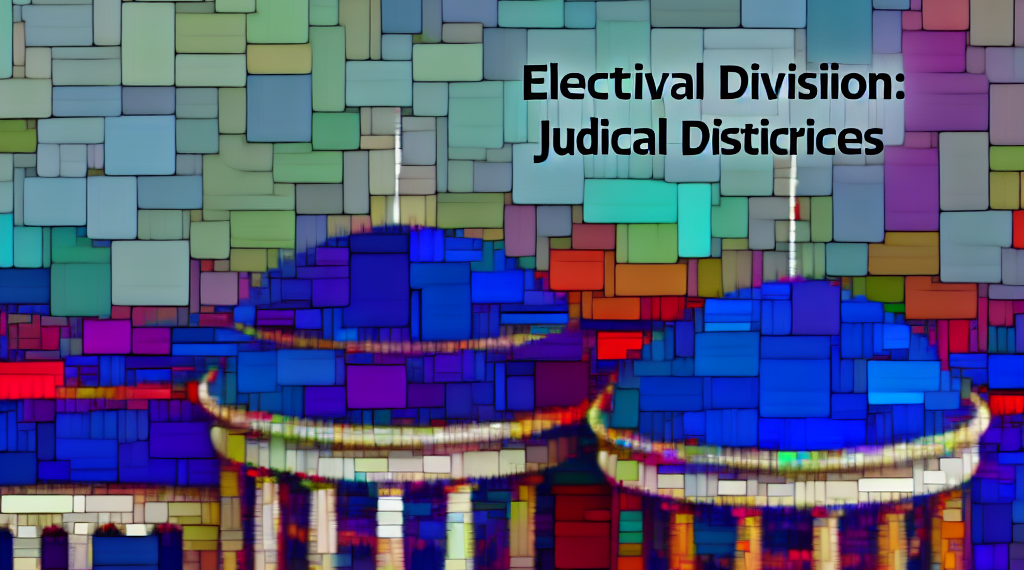 La elección y su división: distritos electorales judiciales