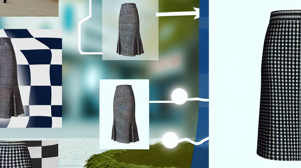 Dónde comprar la falda midi de cuadros más buscada de la temporada