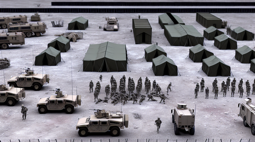 Defensa de EU ordena el envío de casi 3 mil soldados a la frontera con México para reforzar la seguridad