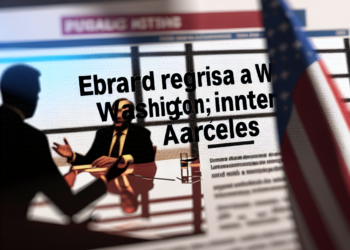 Ebrard en Washington por tercera vez; busca frenar aranceles al acero y aluminio