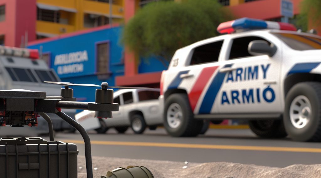 Ejército y GN aseguran un dron y un explosivo artesanal en Culiacán