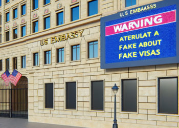 Embajada de EU en México advierte sobre el uso de documentos falsos en la solicitud de visa
