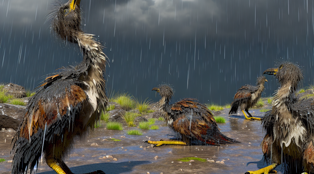Entre gotas y quebrantahuesos