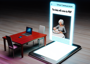 Mujer acusa a su esposo de embarazarla por videollamada y no querer hacerse responsable, "el bebé llegará en PDF", responden en redes