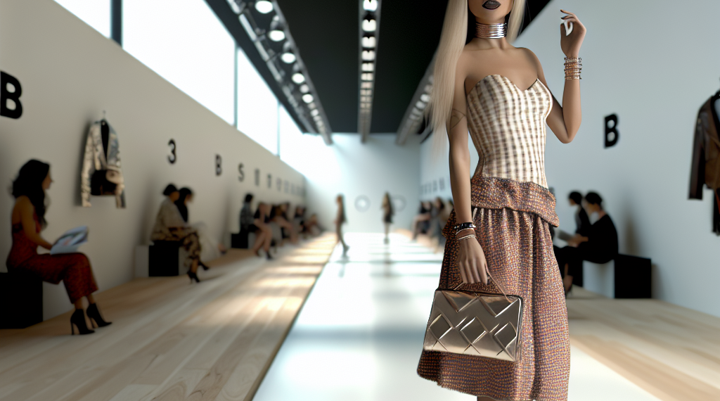 El look de Alislinn Derbez (que no viste) en el desfile de Dior con vestido transparente y botas grunge
