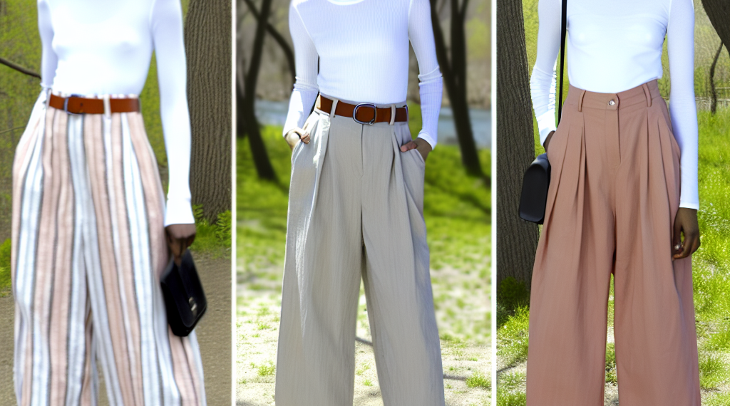Cómo llevar pantalones wide leg con sandalias planas en primavera 2025, y ser la mejor vestida en los días de calor