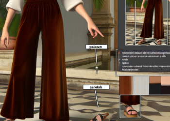 Cómo llevar pantalones palazzo de los 70 que vuelven con sandalias de tacón en Primavera-Verano 2025