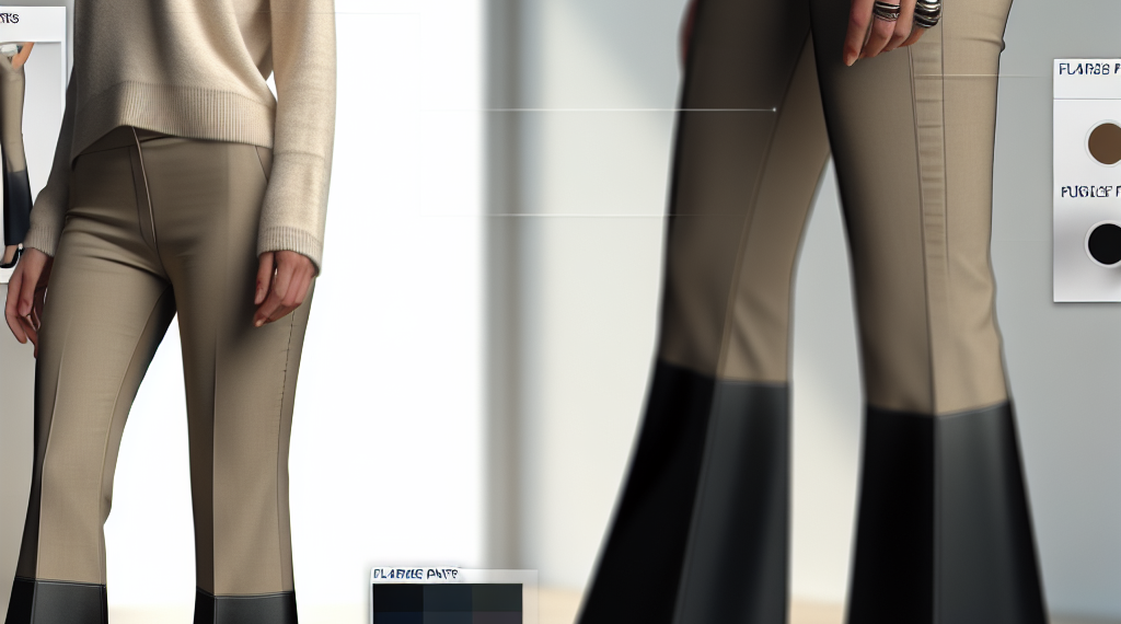 Las mejores ideas para llevar pantalones acampanados con zapatos de tacón a la oficina en Primavera-Verano 2025