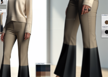 Las mejores ideas para llevar pantalones acampanados con zapatos de tacón a la oficina en Primavera-Verano 2025