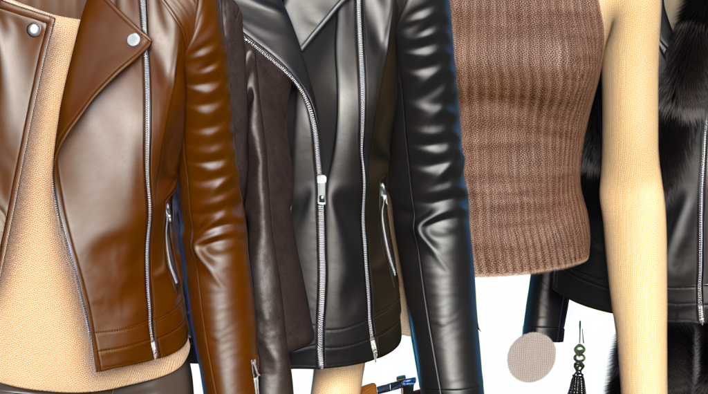 Bonitas y elegantes: las chaquetas de cuero que arrasan en primavera
