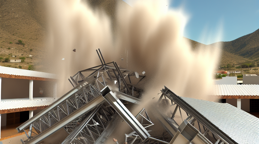 Colapsa estructura metálica y mata a dos mujeres en plantón de la CNTE en Chiapas (Video)