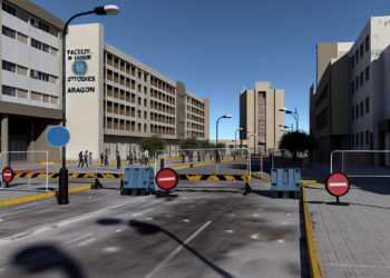 Estudiantes de FES Aragón realizan bloqueo en Av Central en dirección a Ecatepec