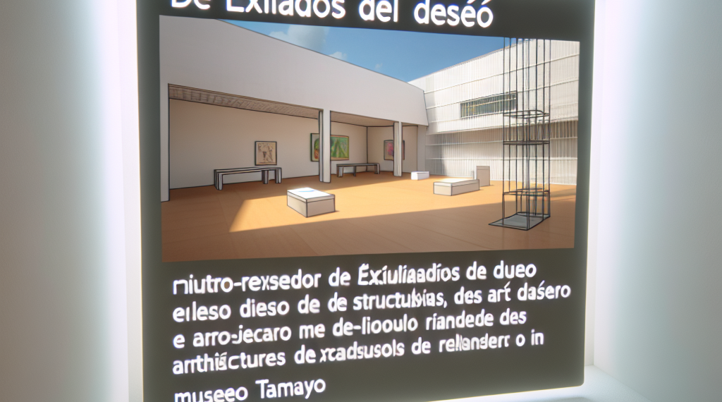 Museo Tamayo/'Exiliados sexuales”