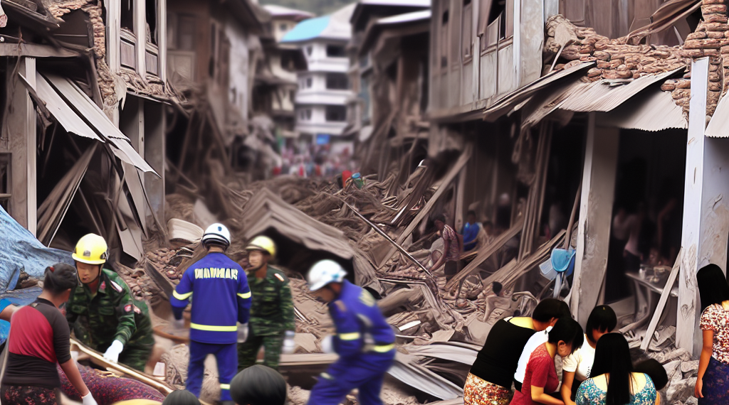 Muertos por terremoto de Myanmar llegan a 1,700