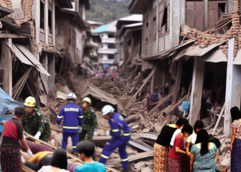 Muertos por terremoto de Myanmar llegan a 1,700