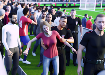 Espontáneo es ARRESTADO tras conseguir selfie con Sergio Ramos en el Cruz Azul vs Monterrey (VIDEO) – Fox Sports