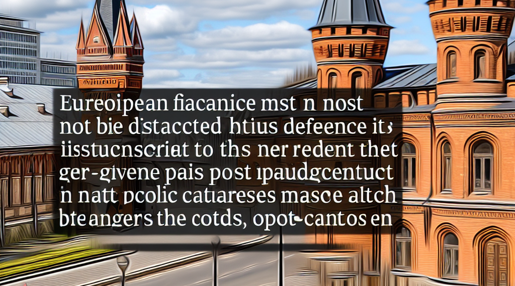 “Presupuesto de la UE no debe alterarse por más gasto de defensa”