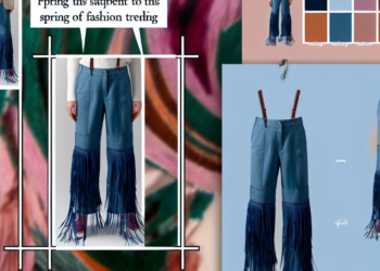 Pantalones con flecos, la tendencia viral de la primavera