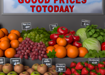 Frutas y verduras baratas hoy