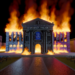 Incendio acaba por completo con el teatro de la Universidad Autónoma de Sinaloa