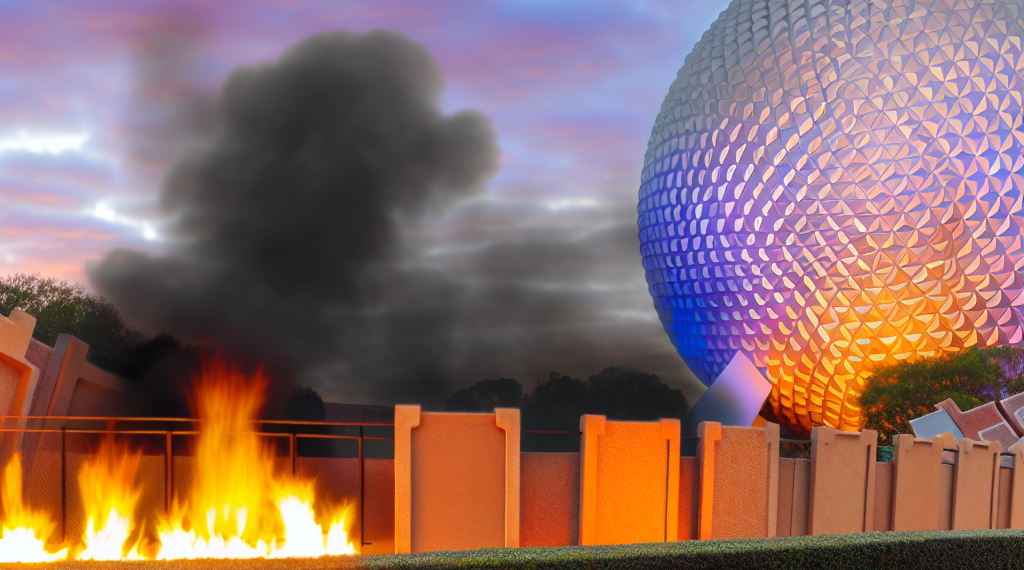 Incendio en EPCOT: videos muestran el momento del siniestro en Disney World"
