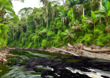 Derrame de petróleo contamina un río de Ecuador y autoridades decretan emergencia ambiental