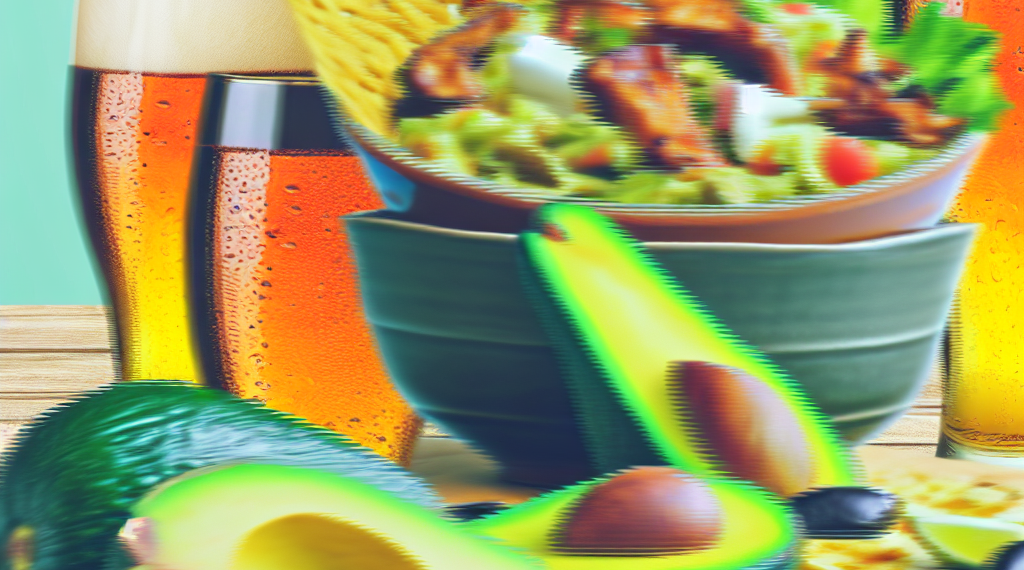 Aguacate, tequila y cerveza