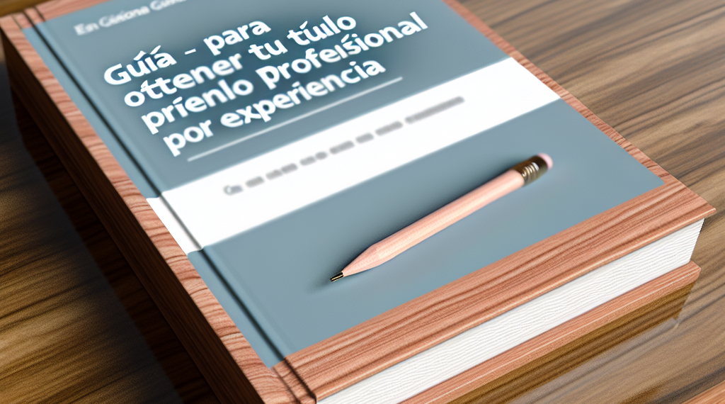 Pasos para tramitar tu título profesional ante la SEP por experiencia laboral