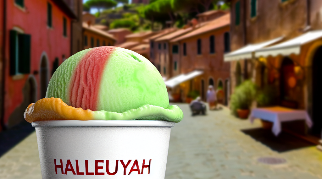 Halleluyah, el nuevo helado del Jubileo creado por artesanos de Italia