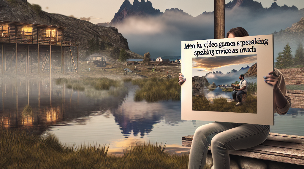 Los personajes masculinos de los videojuegos hablan el doble que los femeninos