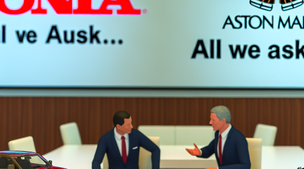 Honda ya se lo ha dejado muy claro a Aston Martin. "Nuestra única petición es..."