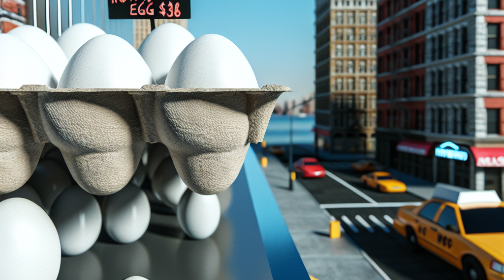 En Nueva York, los huevos ya se venden por unidad tras disparada de precios