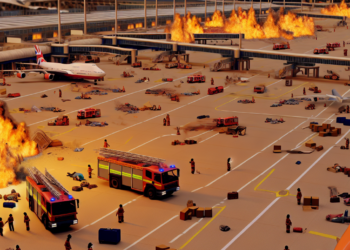 Cierre del aeropuerto londinense de Heathrow por incendio causa perturbaciones en tráfico mundial