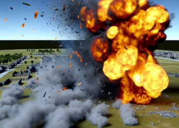 Explosión en Edomex: captan en VIDEO el incendio en Teoloyucan