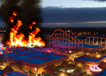 Walt Disney World en llamas