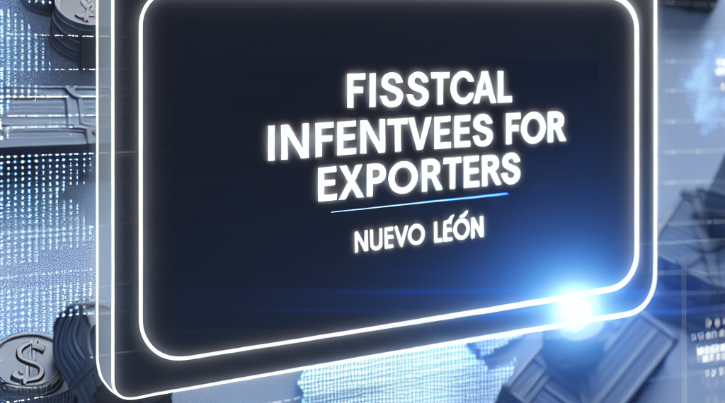 El gobierno de Nuevo León anuncia incentivos fiscales en ISN para empresas exportadoras