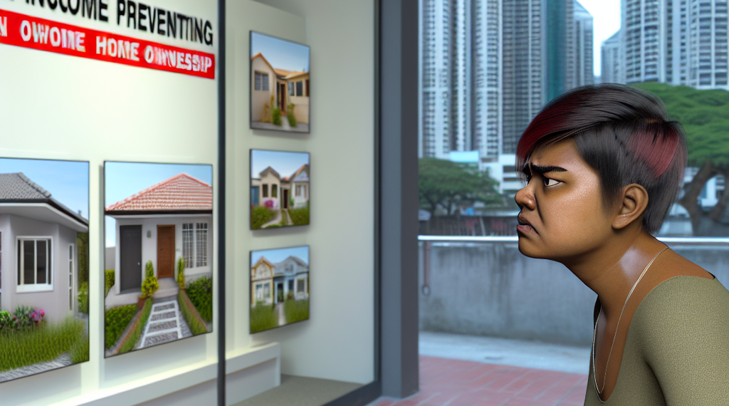 Bajos salarios limitan adquisición de vivienda