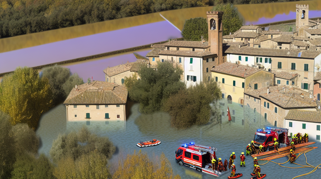 Inundaciones en la Toscana obligan a decenas a evacuar