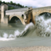 Lluvias causan del derrumbe del Puente Viejo de Talavera de la Reina (VIDEOS)