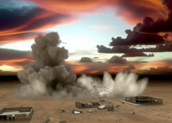 Ataque aéreo israelí en Dahiyeh, en el suburbio sur de Beirut, Líbano. (Imagen Ilustrativa). Foto: AP