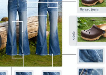 Los jeans acampanados de los 70 son tendencia y se llevan con zuecos en Primavera-Verano 2025