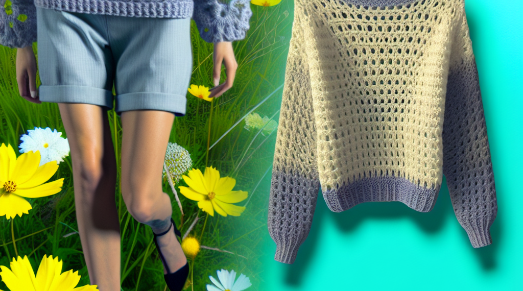 Estos jerséis de crochet son ideales para la primavera