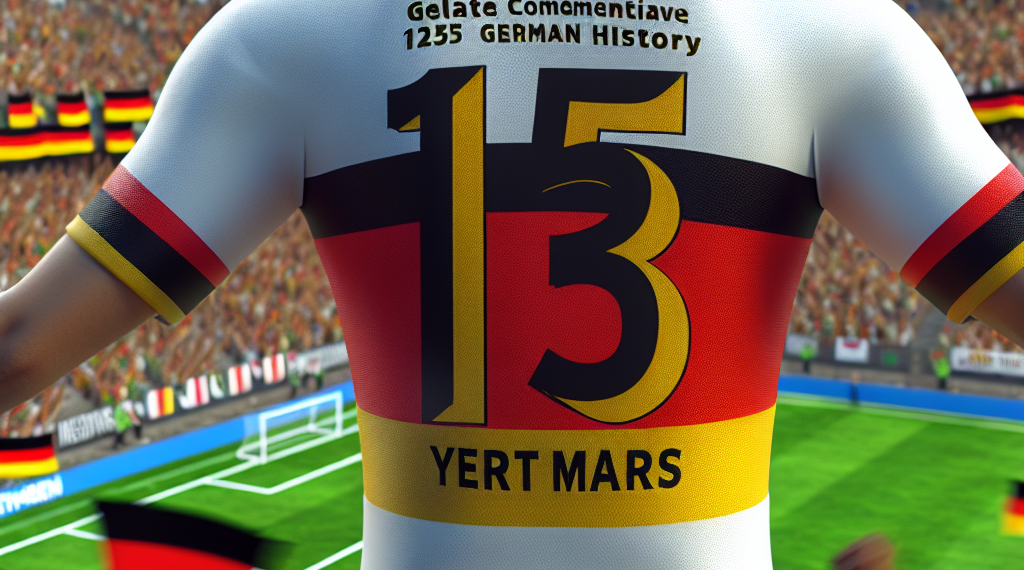 Alemania lanza jersey edición especial por sus 125 años de historia