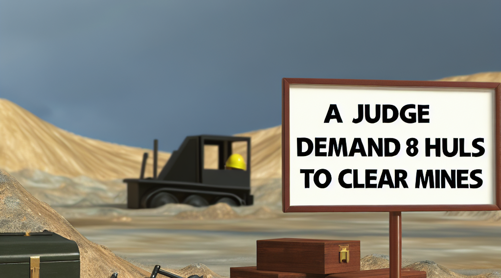 Juez da ultimátum de 48 horas al gobierno federal y de Michoacán para quitar minas terrestres