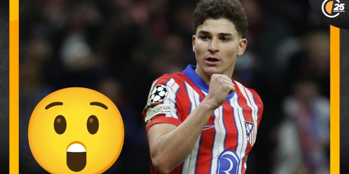 Julián Álvarez lanza mensaje tras polémica eliminación del Atlético