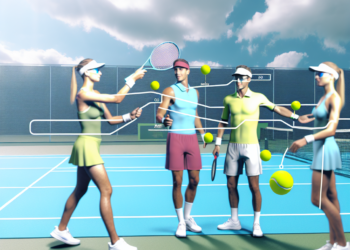 Novak Djokovic y un bonito gesto con Federico Gómez. Fuente: Getty