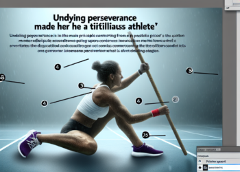 la constancia la llevó a ser una atleta incansable