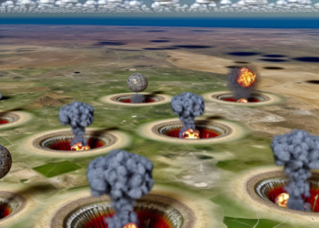 Lanzan, por error, 8 bombas en zona civil de Corea del Sur