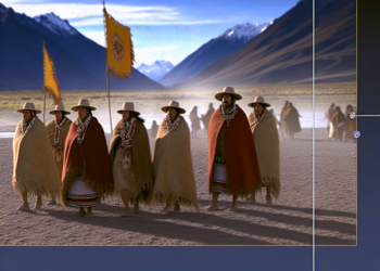 Líderes indígenas concluyen peregrinación mundial en Chile con rezo por la naturaleza