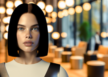 Lily Collins lleva el corte de cabello bob recto que aman las francesas en esta nueva campaña